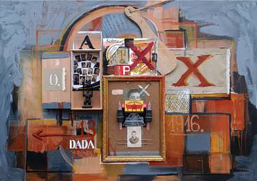 Original Contemporary Abstract Paintings by Ferencz Jámbor
