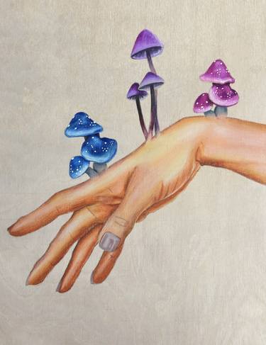 Original Surrealism Nature Drawings by Alycia Shiann