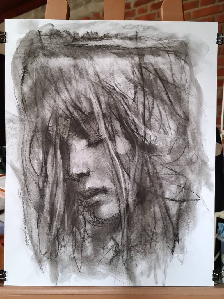 Original Symbolism People Drawing by Pastels Inspirations