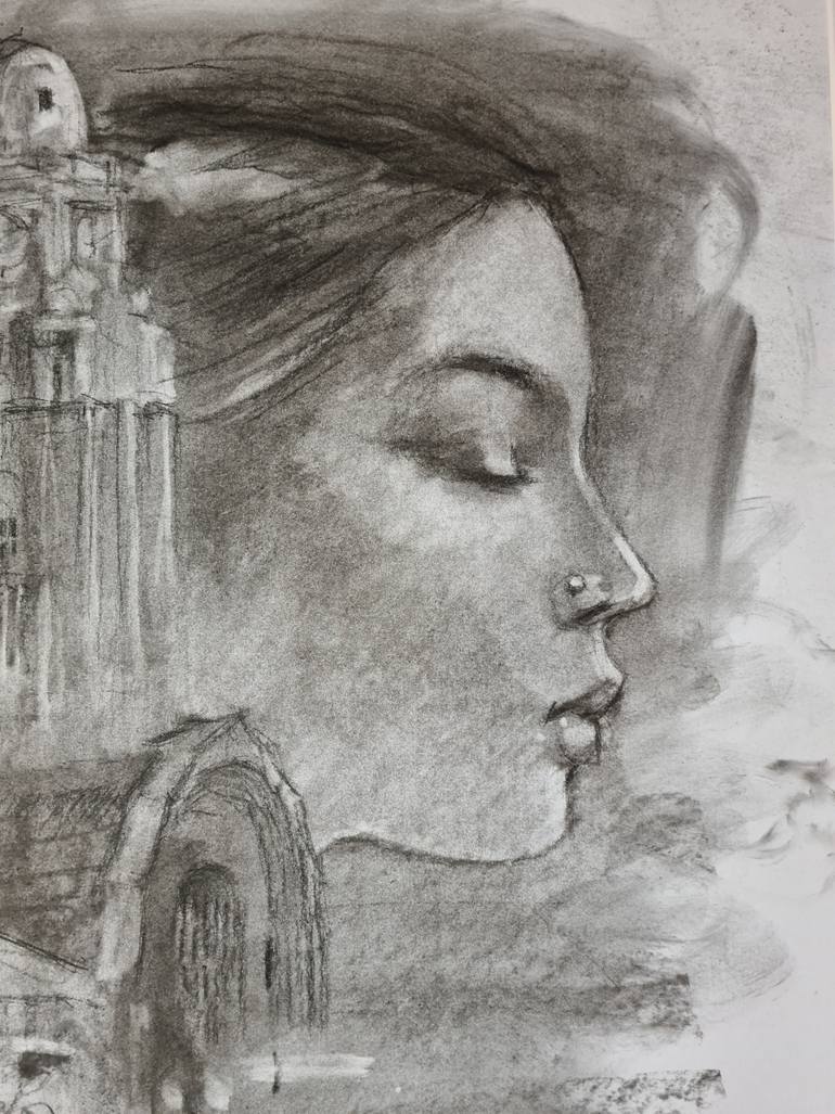 Original Symbolism People Drawing by Pastels Inspirations