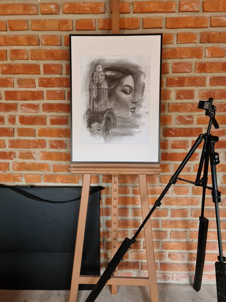 Original Symbolism People Drawing by Pastels Inspirations