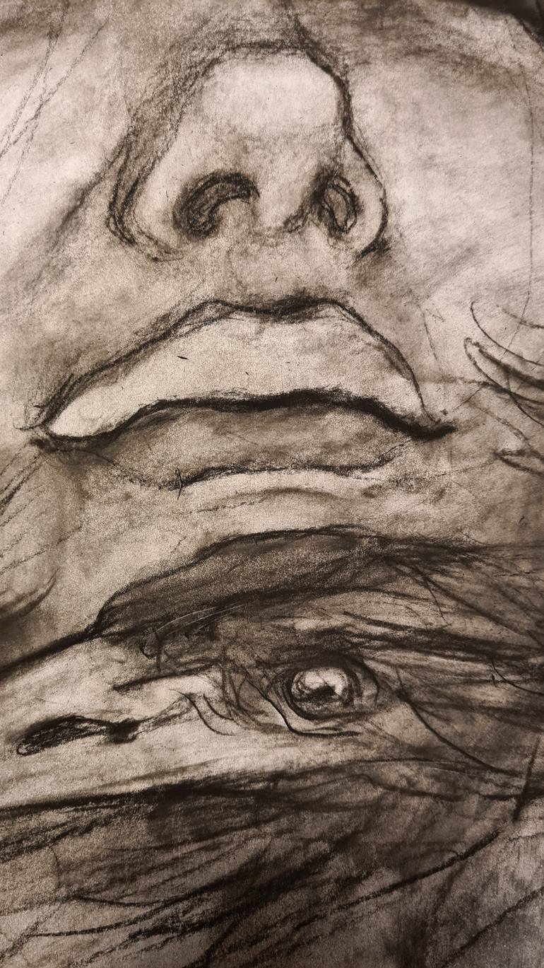 Original Symbolism People Drawing by Pastels Inspirations