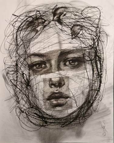 Original Symbolism People Drawings by Pastels Inspirations