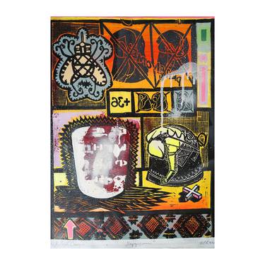 Original Symbolism Comics Mixed Media by Danylo Kovach