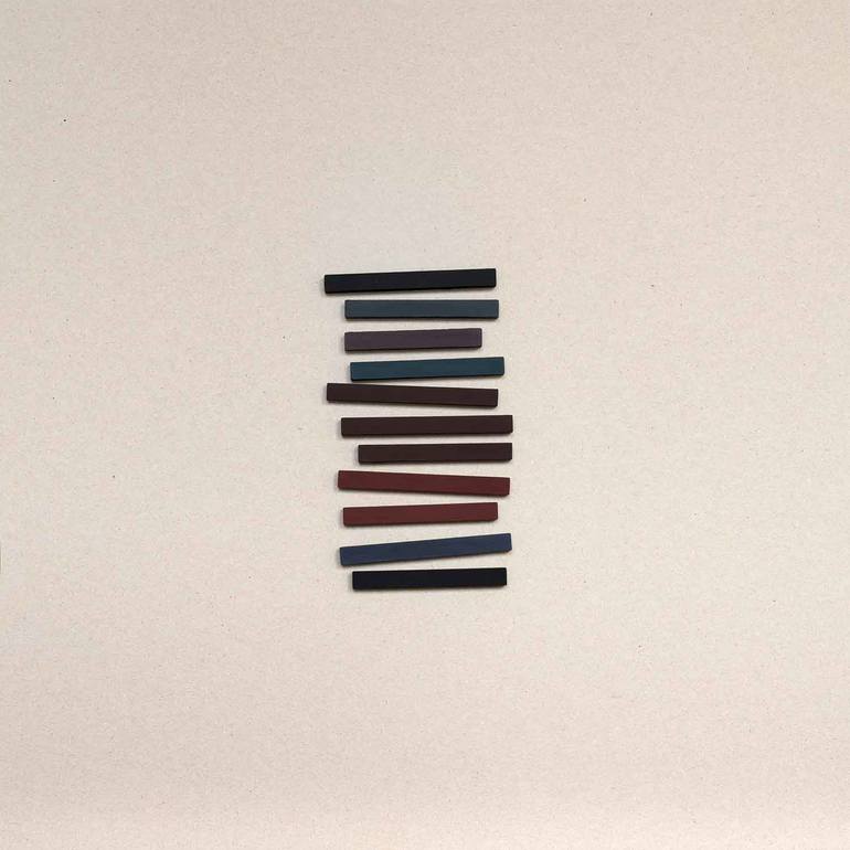 Original Minimalism Geometric Mixed Media by Antonio Ventura