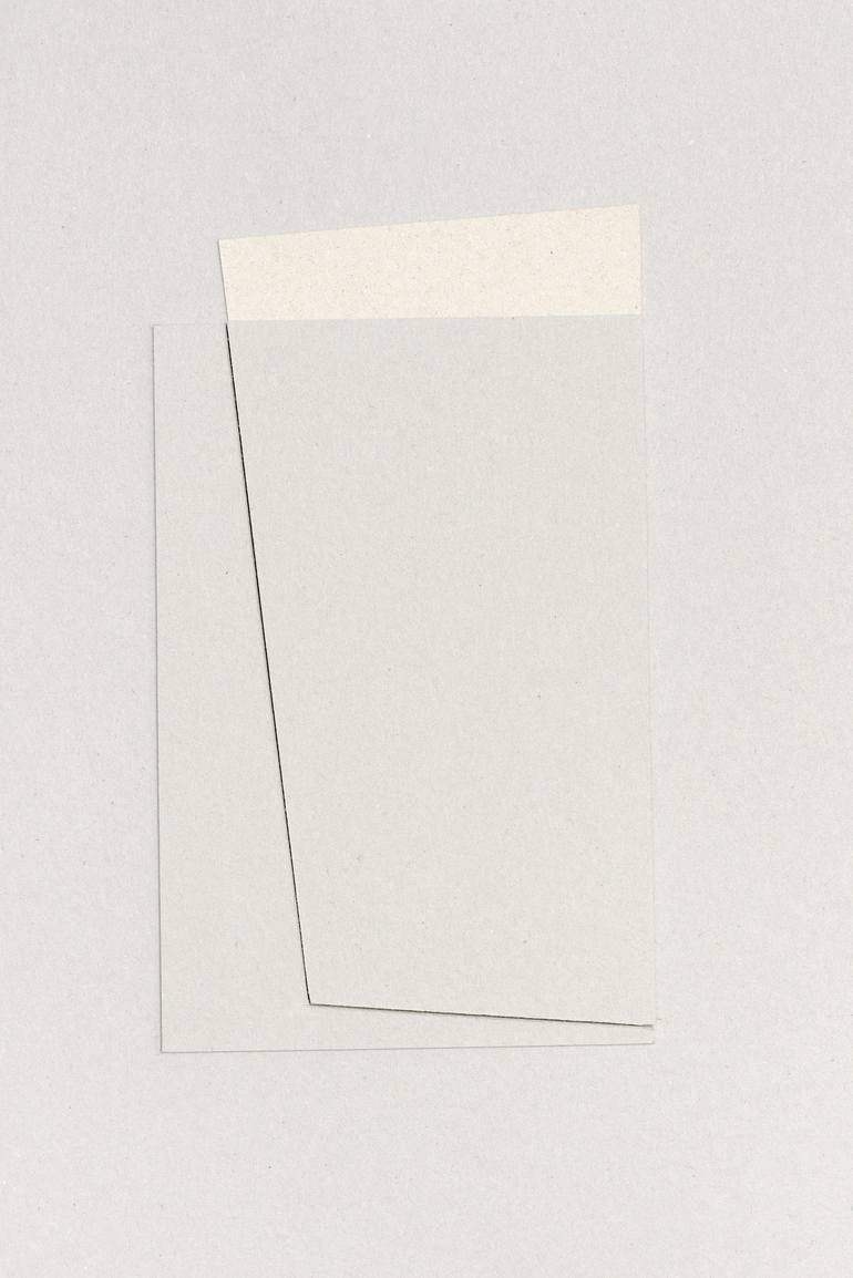 Original Minimalism Geometric Collage by Antonio Ventura