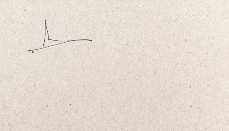 Original Minimalism Geometric Collage by Antonio Ventura