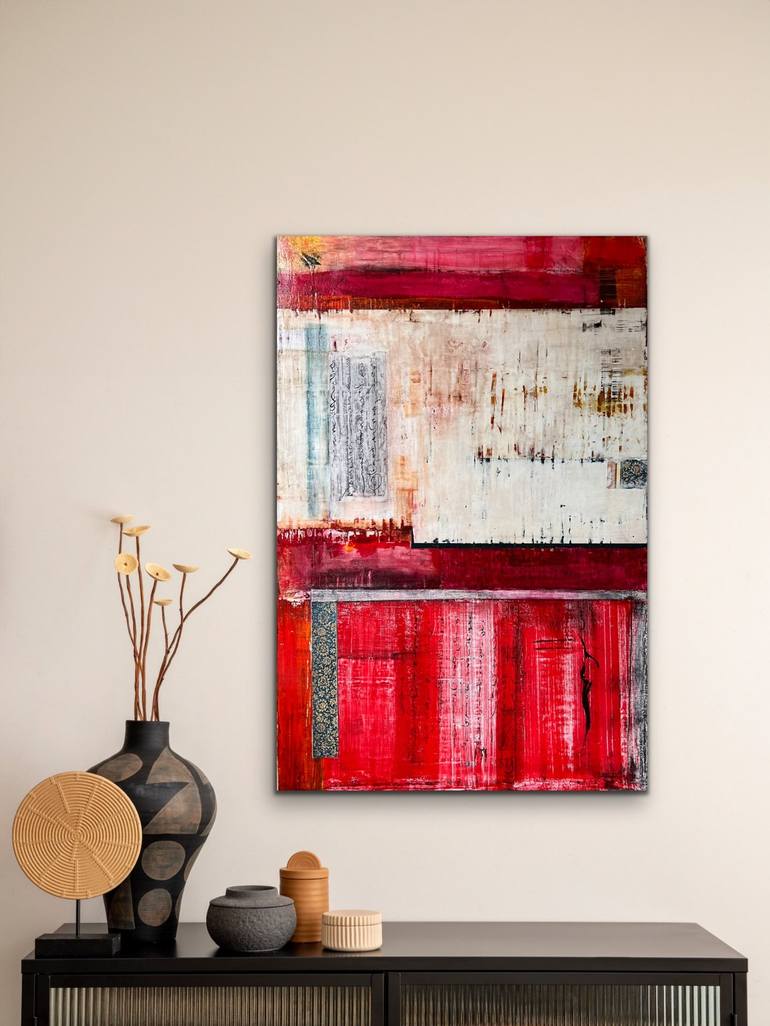 Original Contemporary Abstract Painting by Tania Naderloo