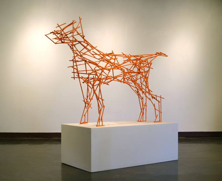 Original Animal Sculpture by Jeff Zischke