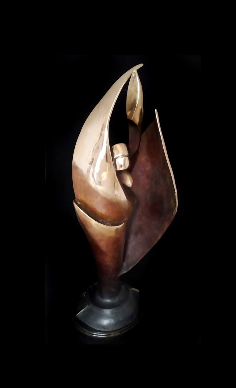 Original Cubism Body Sculpture by Iwona Biela Panufnik