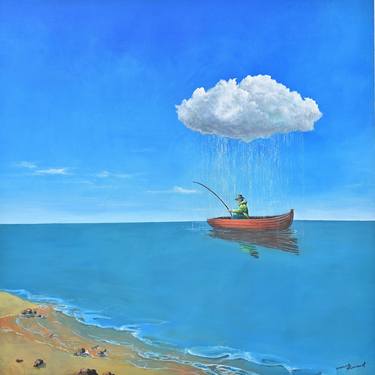 Original Contemporary Seascape Paintings by Manish Kumawat