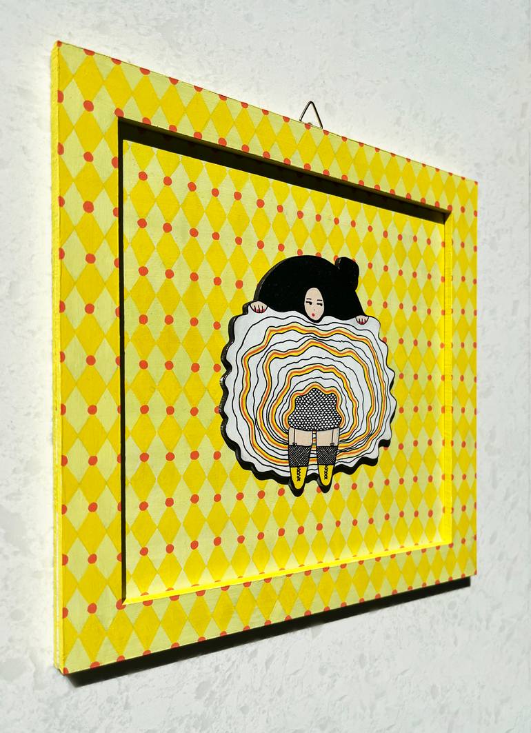 Original Folk Women Mixed Media by Ceren Erman