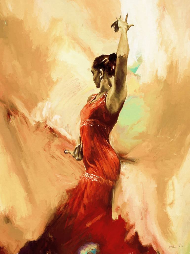 chinese dress ladies Rhythm in Red: The Dancing Muse