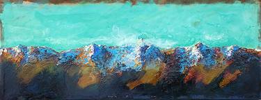 Original Abstract Expressionism Landscape Paintings by Pirmin Wilhelm