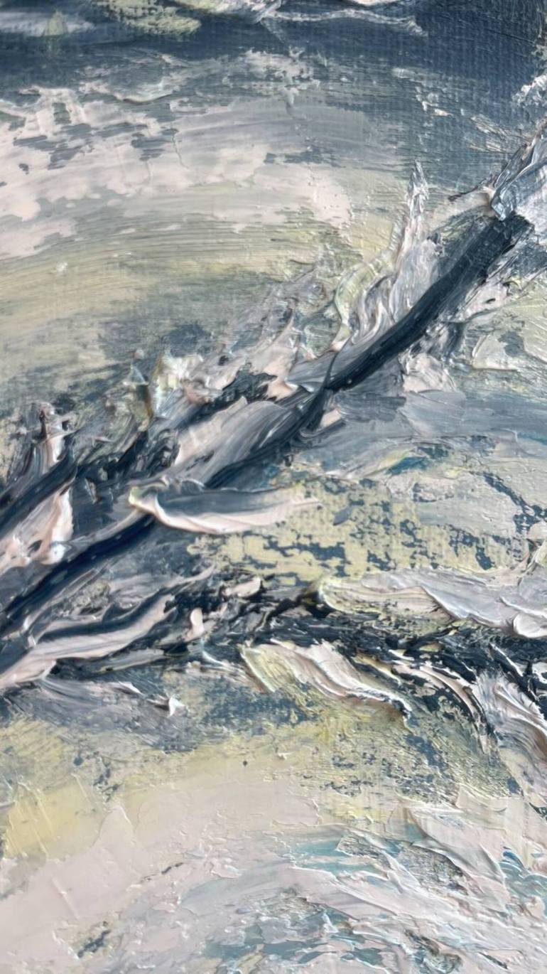 Original Abstract Nature Painting by Lucy Moon