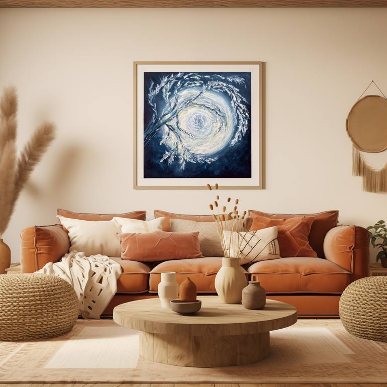 Original Abstract Nature Painting by Lucy Moon