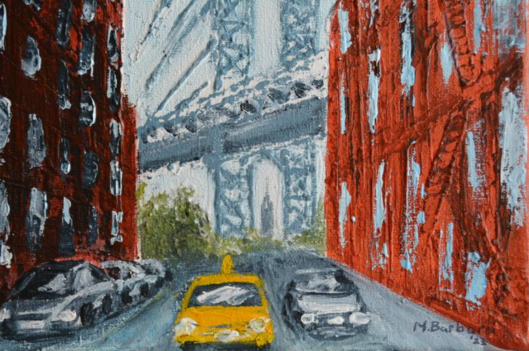 Original Modernism Cities Painting by Mónica Barbará