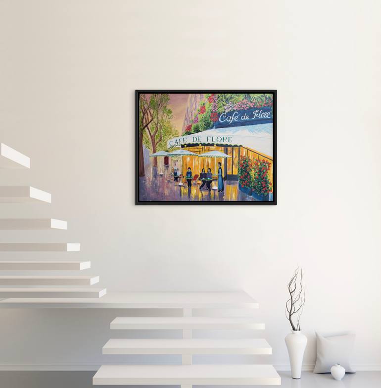 Original Contemporary Outer Space Painting by Mónica Barbará