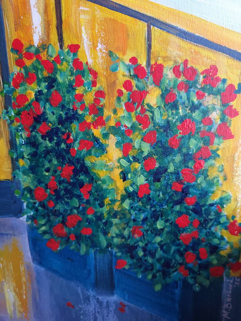 Original Contemporary Outer Space Painting by Mónica Barbará