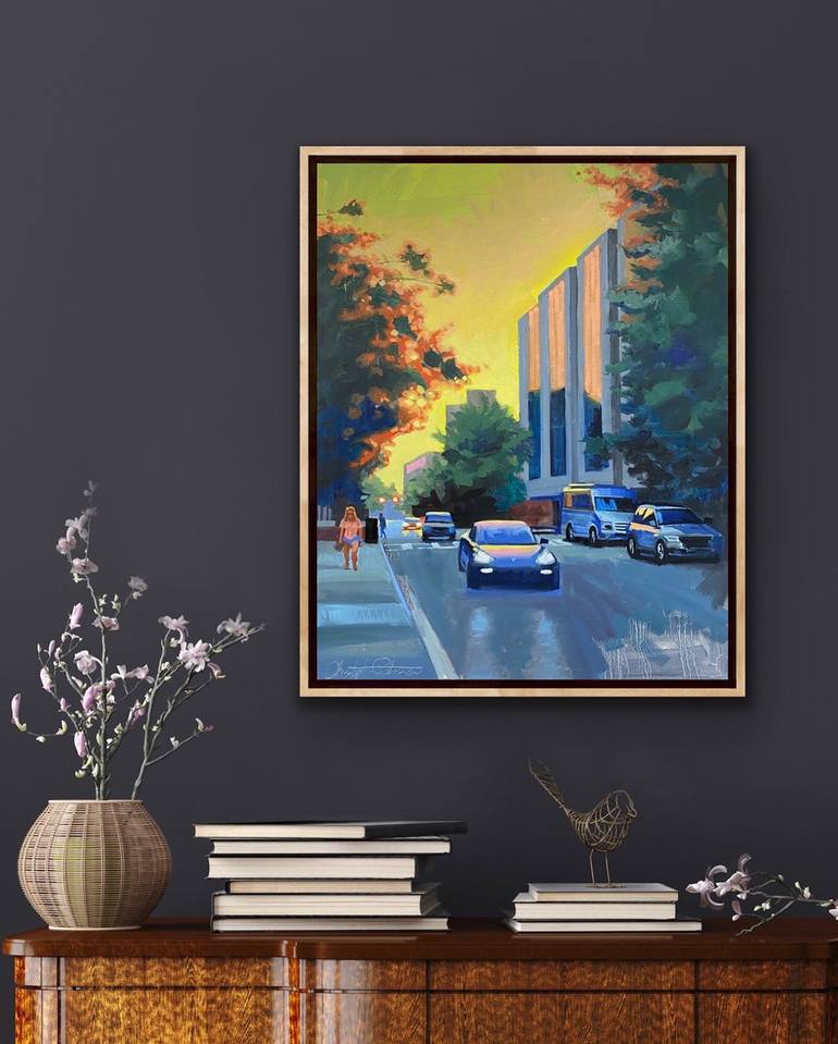 Original Realism Architecture Painting by Christopher Peterson