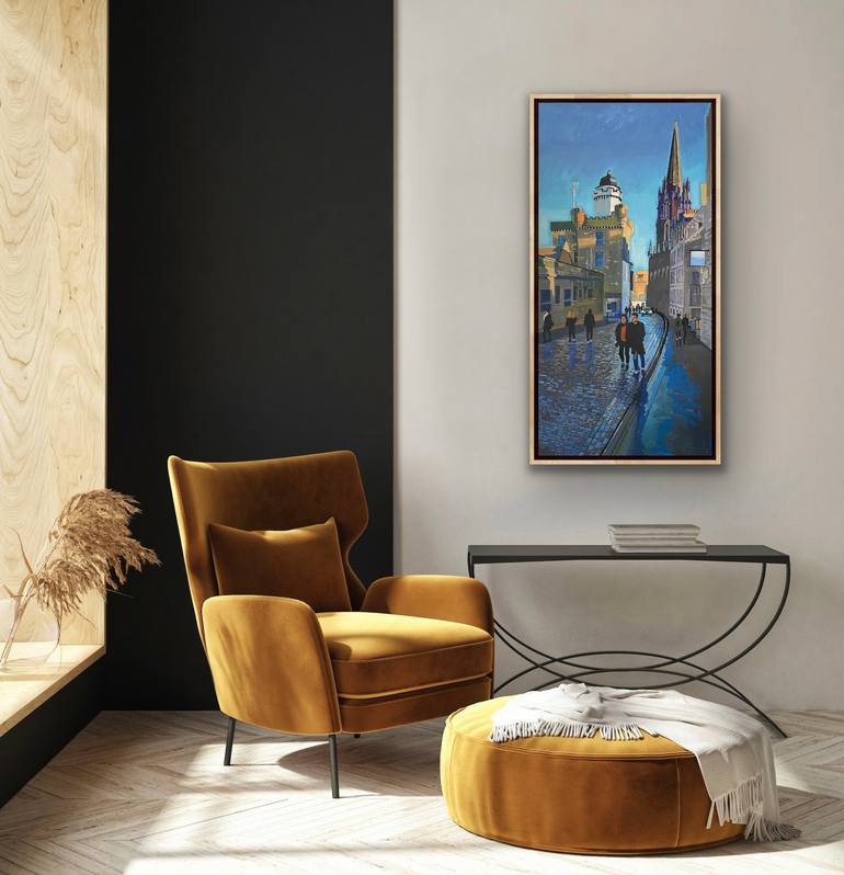 Original Realism Architecture Painting by Christopher Peterson