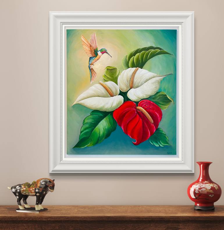 Original Contemporary Abstract Painting by Oksana Vorobiova