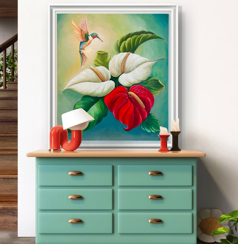 Original Contemporary Abstract Painting by Oksana Vorobiova