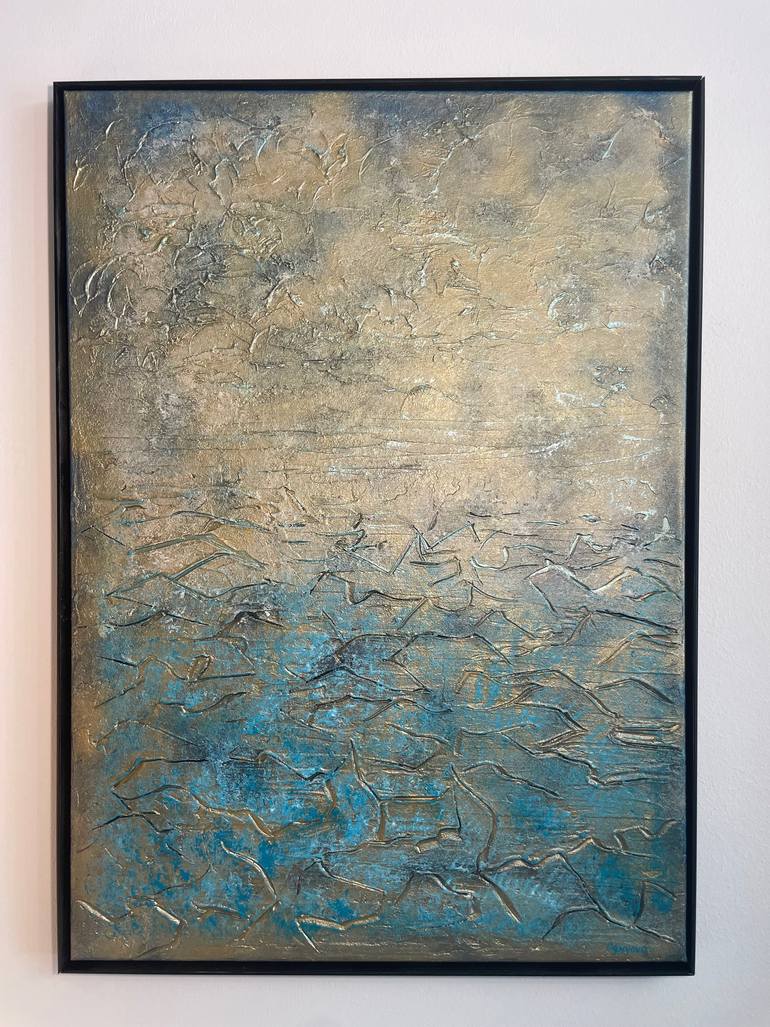 Original Contemporary Abstract Painting by Oksana Vorobiova