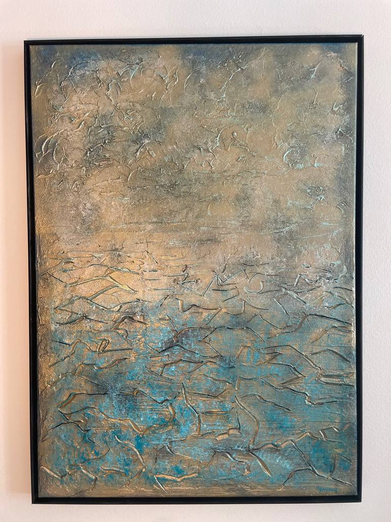 Original Contemporary Abstract Painting by Oksana Vorobiova