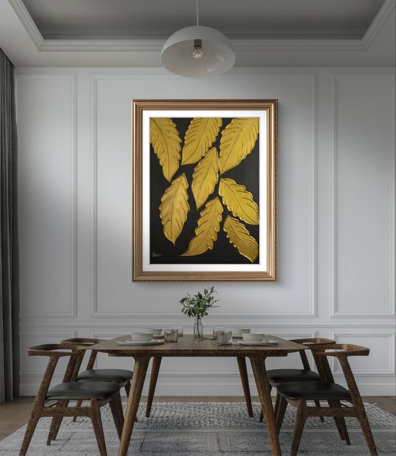 Original Contemporary Botanic Mixed Media by My Arabian Inks