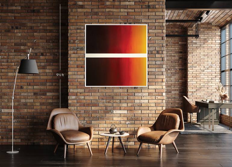 Original Color Field Painting Abstract Painting by Victoria Colt