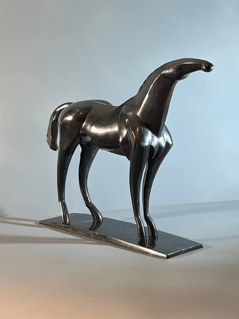 Original Contemporary Horse Sculpture by Aleksander Litvinov