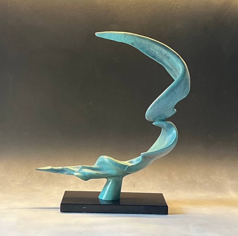 Original Abstract Nature Sculpture by Aleksander Litvinov
