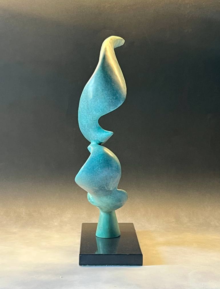 Original Abstract Nature Sculpture by Aleksander Litvinov