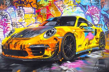 Original Realism Car Paintings by vincent bardou