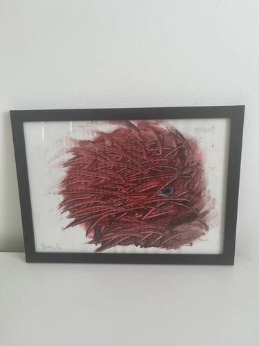 Original Conceptual People Mixed Media by Boro Girl