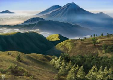 Original Digital Art Landscape Digital by Wimaldy Akbar