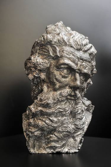 Original Baroque People Sculpture by Jiri Masek