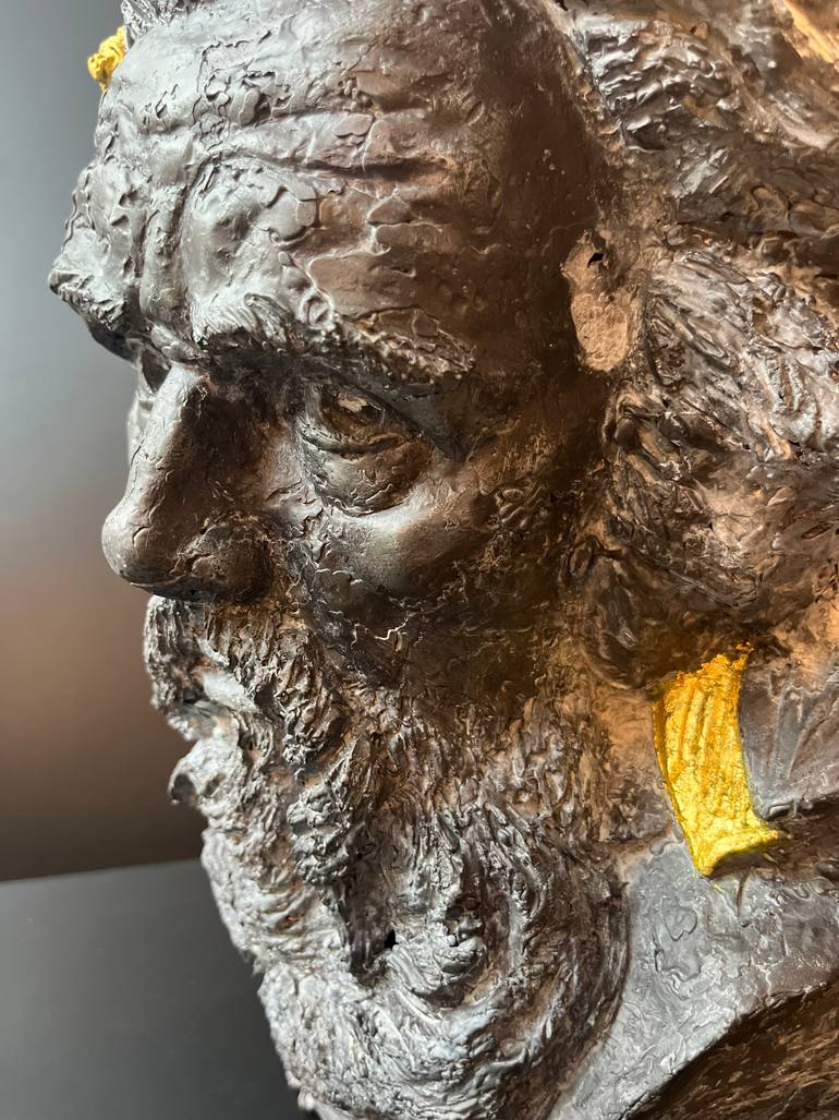 Original Figurative Jesus Sculpture by Jiri Masek