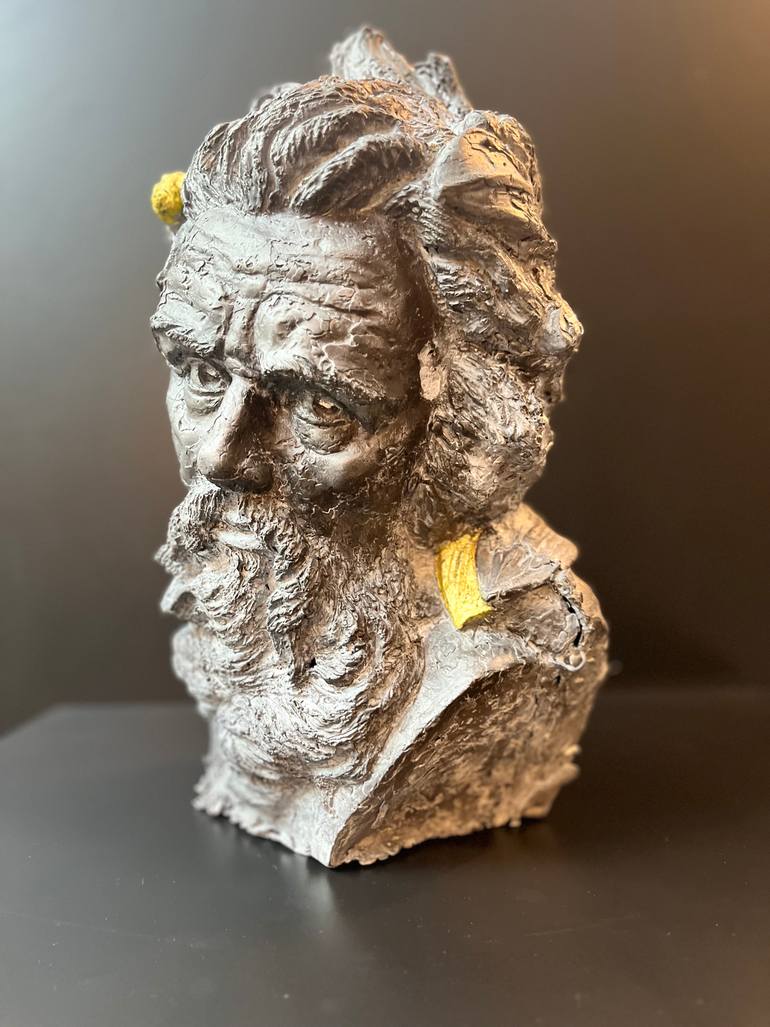 Original Figurative Jesus Sculpture by Jiri Masek