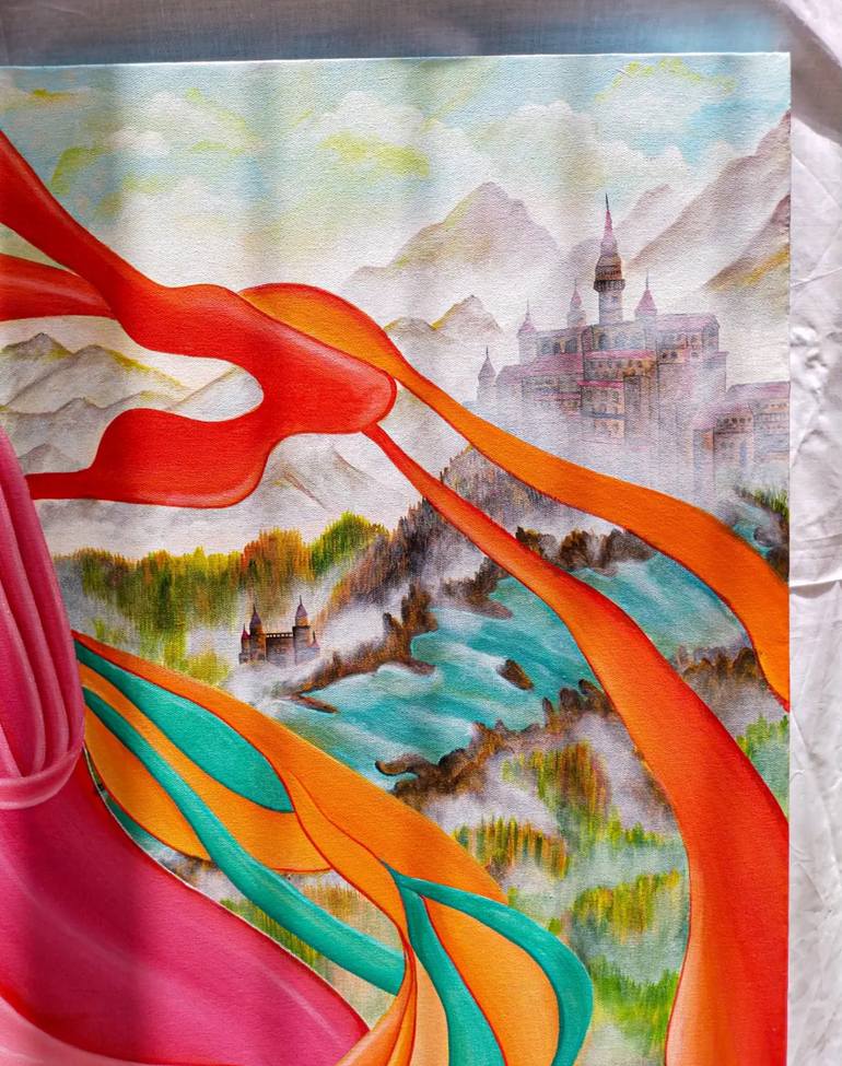 Original Modernism Body Painting by Arshi Rana