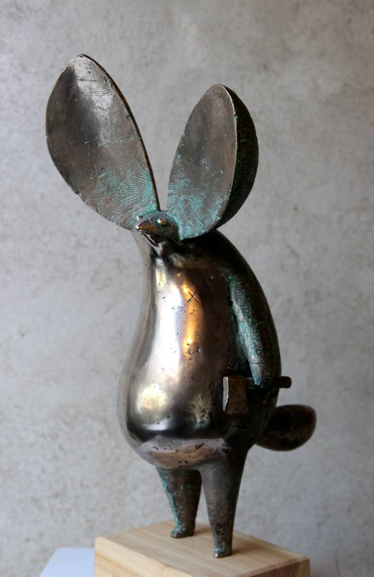 Original Figurative Animal Sculpture by Andrew Hofmeyr