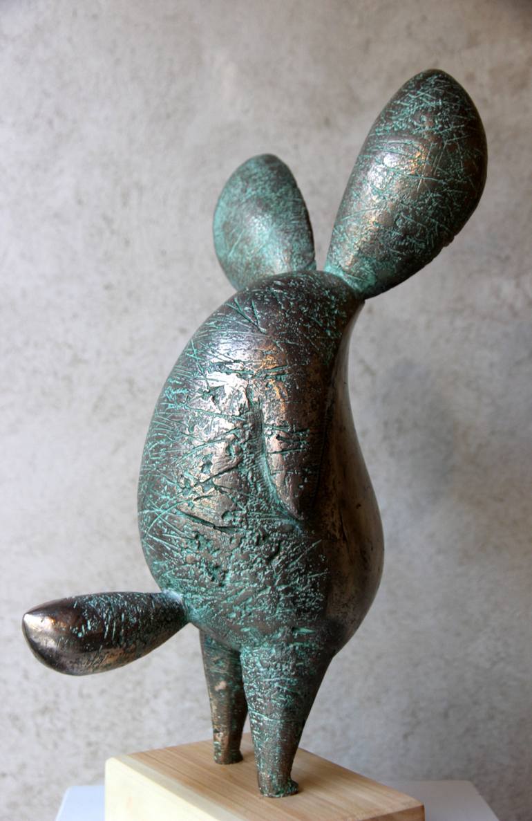 Original Figurative Animal Sculpture by Andrew Hofmeyr