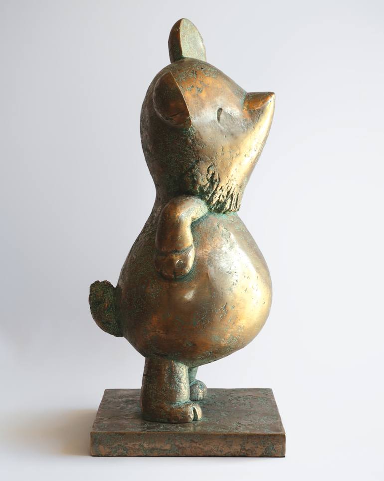Original Figurative Animal Sculpture by Andrew Hofmeyr