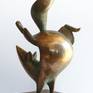 Bronze fox stomach view