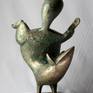 Bronze limited edition fox sculpture front view
