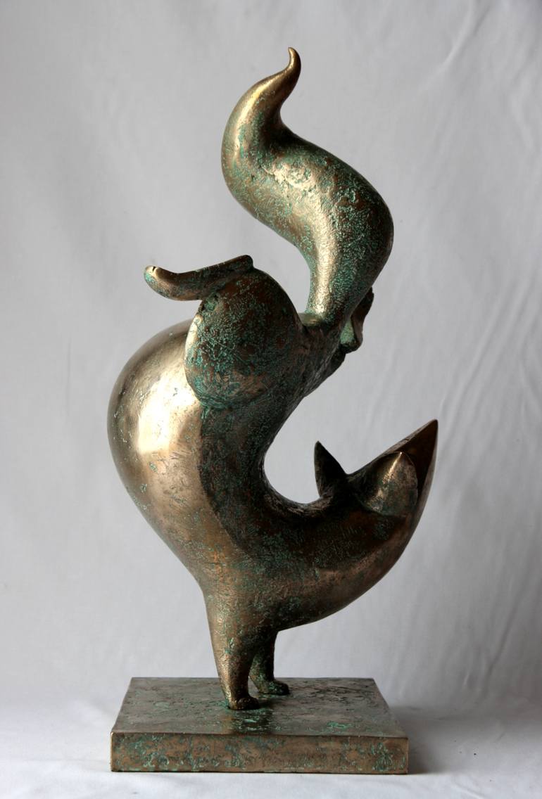 Original Figurative Animal Sculpture by Andrew Hofmeyr