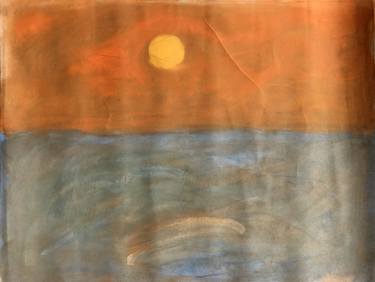 Original Abstract Landscape Painting by Della Antony