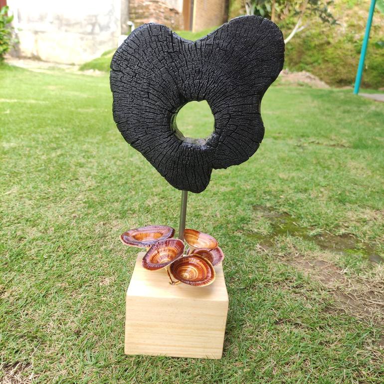 Original Abstract Love Sculpture by Had Gaf