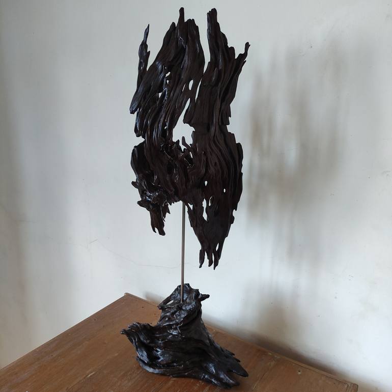 Original Abstract Sculpture by Had Gaf